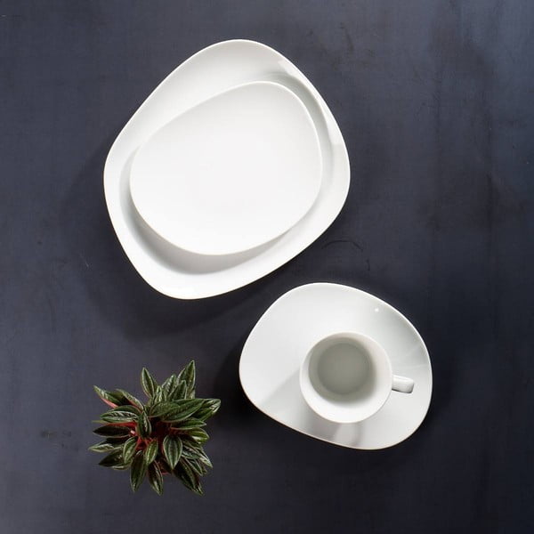 Balta porcelāna kafijas tasīte Villeroy & Boch Like Organic, 270 ml-image-1