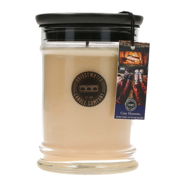Bridgewater candle Company Moments svece ar aromātu stikla kastītē, degšanas laiks 140 - 160 stundas