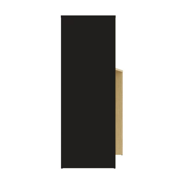 Darba galds ar ozolkoka imitācijas virsmu 130x50 cm Mitch – TemaHome-image-3