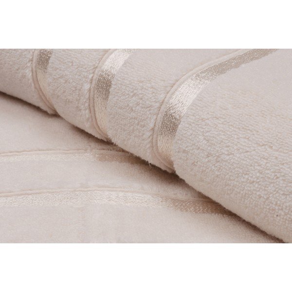 Gaiši dzelteni frotē kokvilnas dvieļi (2 gab.) 70x140 cm Dolce – Foutastic-image-4