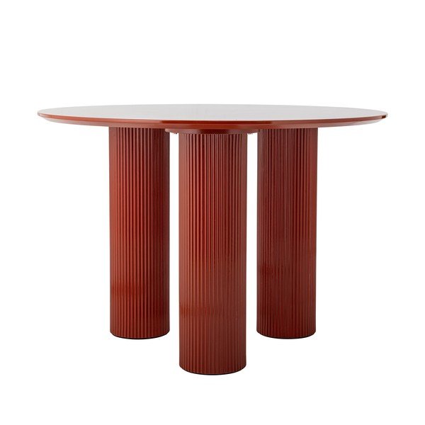 Spīdīgs apaļš ēdamgalds ø 110 cm Della – Bloomingville-image-4