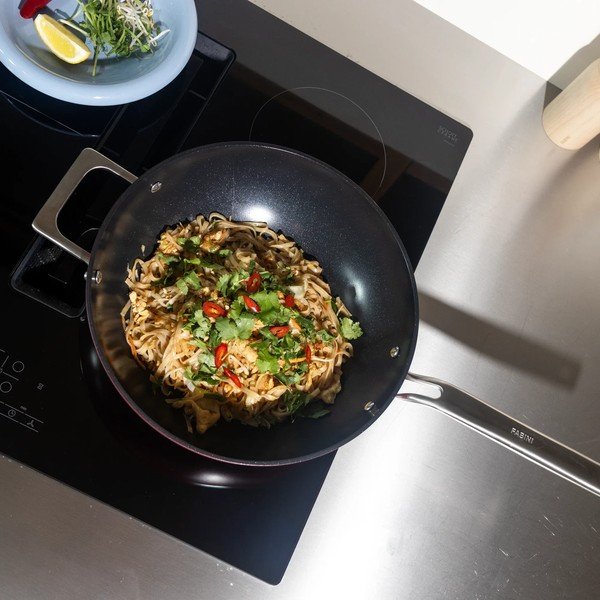 Wok panna ar keramikas pārklājumu ø 28 cm Meda 4.0 – FABINI-image-1