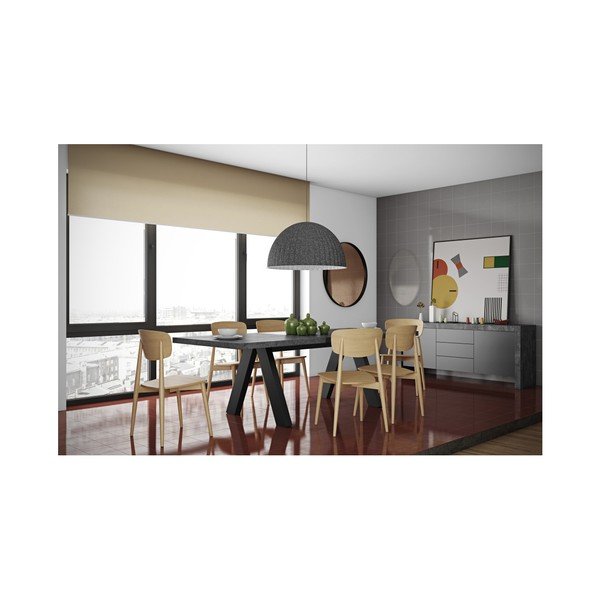 Pelēks izvelkamais pusdienu galds TemaHome Apex-image-4