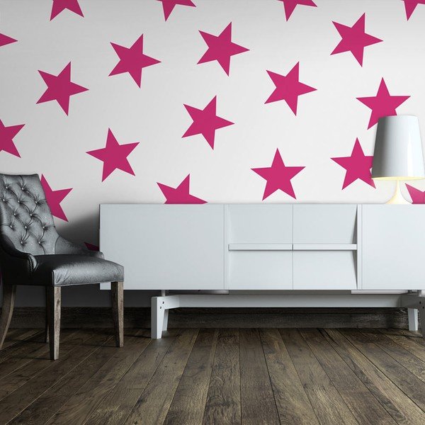 Lielformāta tapetes Artgeist Pink Star, 400 x 280 cm-image-1