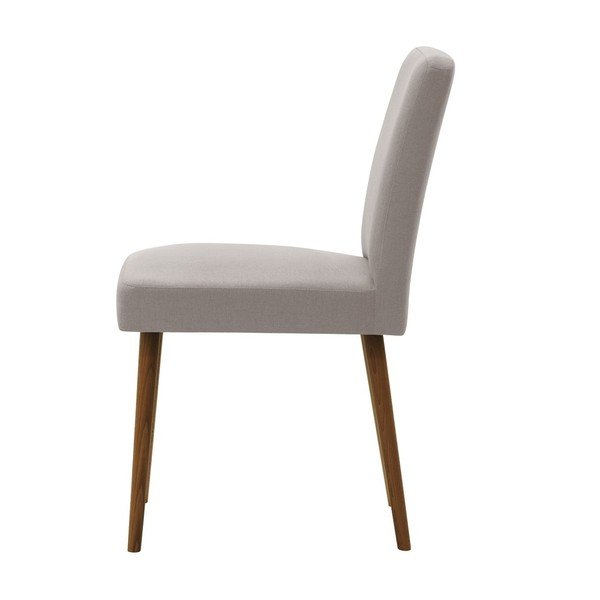 Pelēki brūns krēsls ar tumši brūnām dižskābarža koka kājām Ted Lapidus Maison Fragrance-image-2