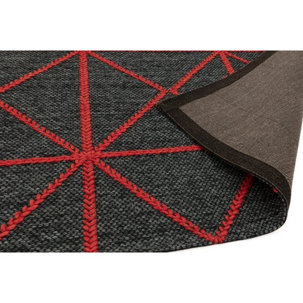 Melns un sarkans paklājs Asiatic Carpets Prism, 160 x 230 cm-image-1