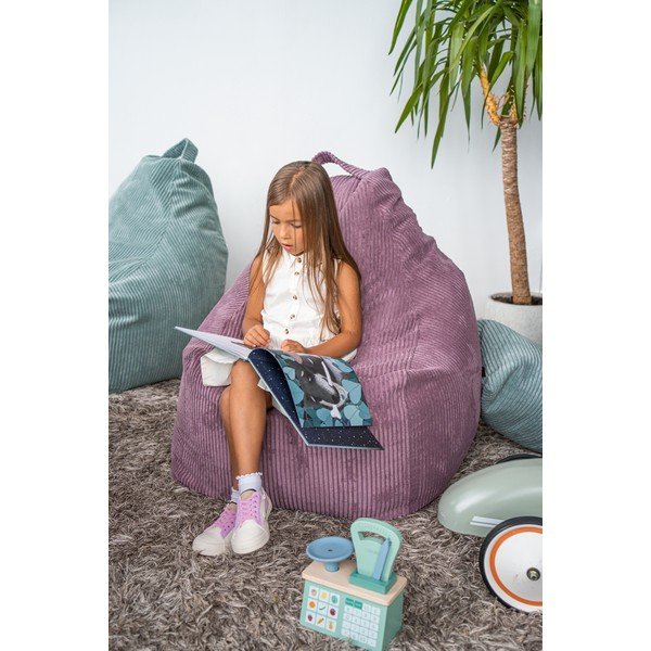 Violets velveta sēžammaiss Play Amuse – SLOWDOWN-image-1