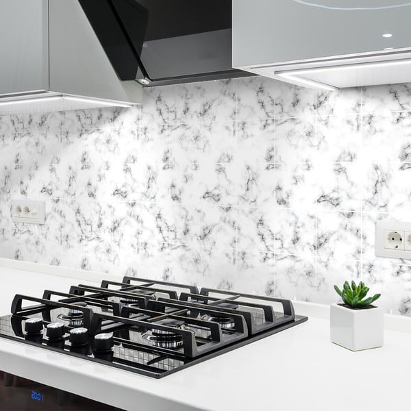 Flīžu uzlīmes (24 gab.) 10x10 cm Marble – Ambiance-image-1