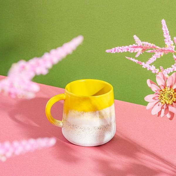 Dzeltena māla krūze 360 ml Mojave – Sass & Belle-image-3