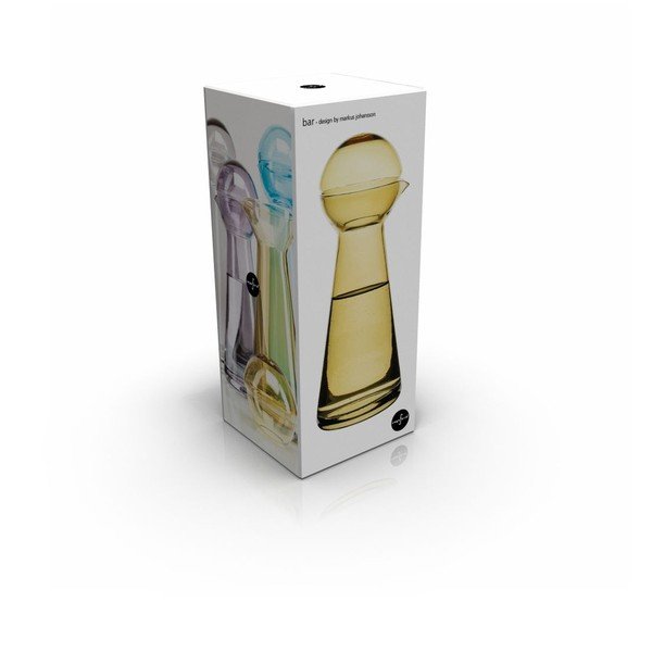 Vīna karafe Birdie, tirkīza, 0,75 l-image-3