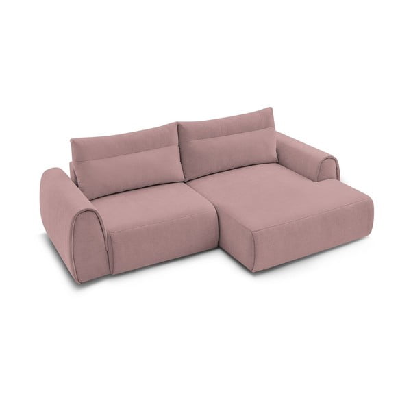 Gaiši rozā stūra dīvāns Aden – Bobochic Paris-image-4