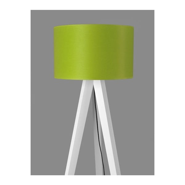Trīskāja stāvlampa Lime/White-image-2