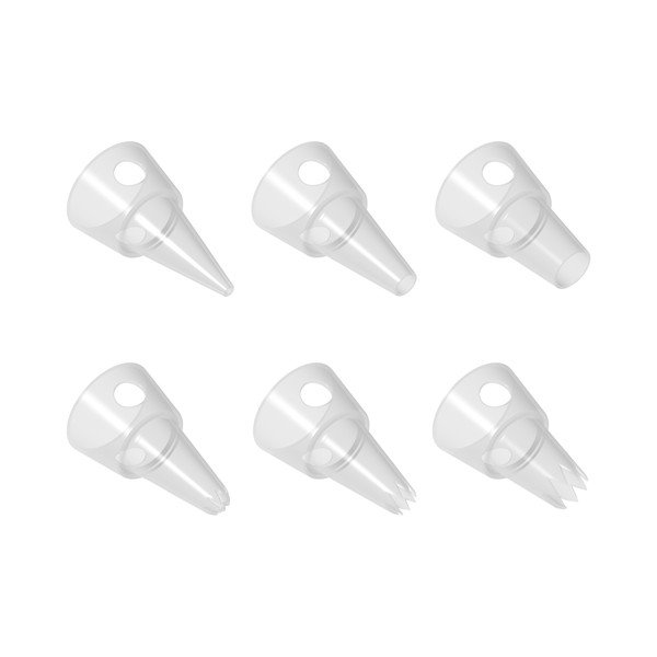 Decomax dekorators ar 6 uzgaļiem, sarkans-image-3