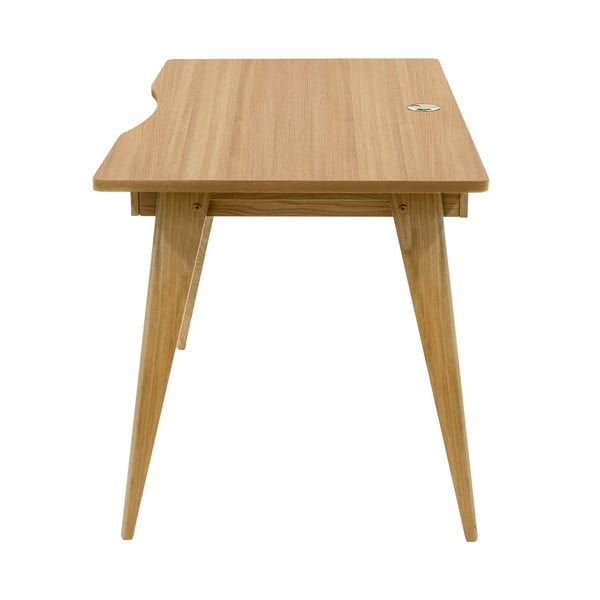 Darba galds ar ozolkoka imitāciju 70x140 cm Nice – Woodman-image-4