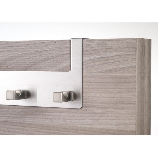 Sudraba krāsas metāla durvju pakaramais 32 cm Yale – Tomasucci-image-4