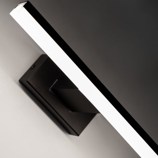 Melna LED sienas lampa Vissia – Kave Home-image-1