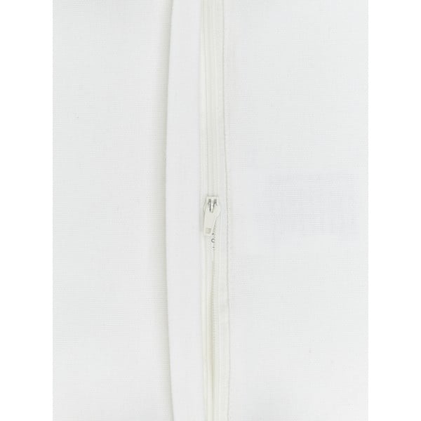 Balta dekoratīvā kokvilnas spilvendrāna Westwing Collection Shylo, 40 x 40 cm-image-2