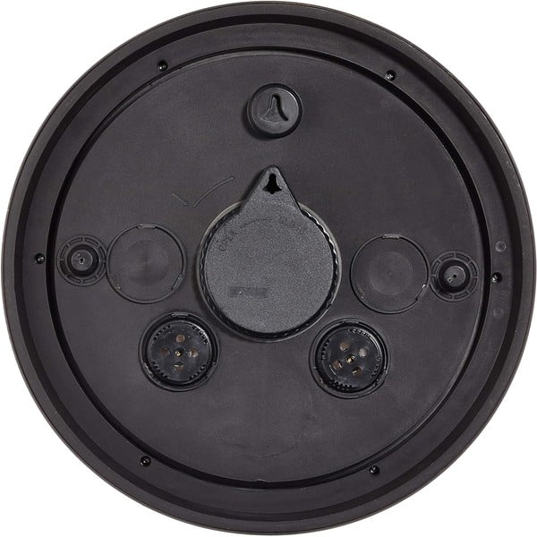 Āra sienas pulkstenis ar romiešu cipariem un termometru Esschert Design-image-1