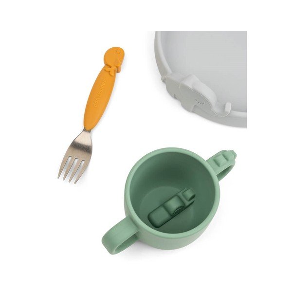 Bērnu pusdienu komplekts (3 gab.) Deer Friends – Done by Deer-image-2