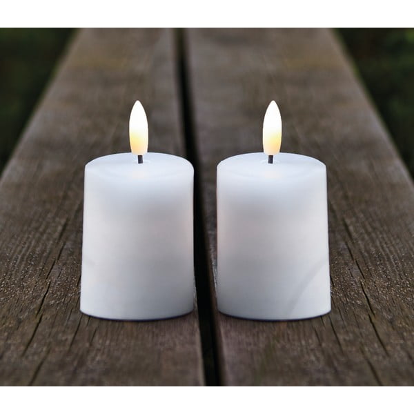 Āra LED svece (2 gab.) (augstums 6,5 cm) Sille – Sirius-image-1