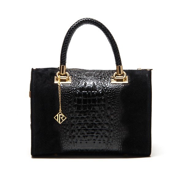 Ādas rokassoma Isabella Rhea 822 Nero-image-2