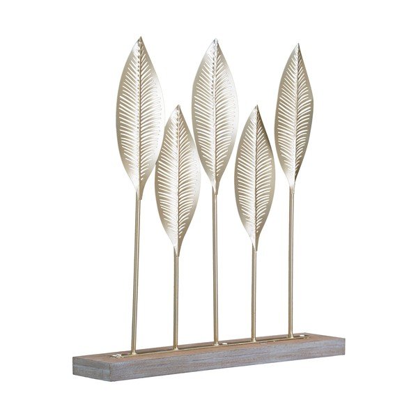 Dekoratīva statuete zelta krāsā Mauro Ferretti Shot Leaf-image-2