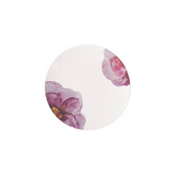 Balts/rozā porcelāna šķīvis ø 31,8 cm Rose Garden – Villeroy&Boch