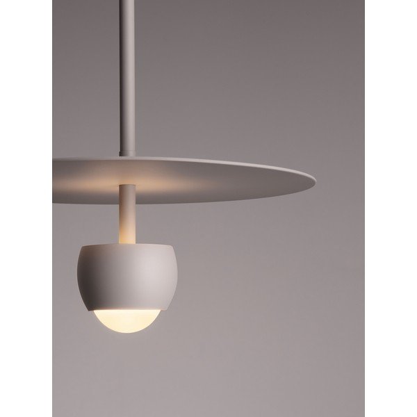 Bēša alumīnija LED piekaramā lampa ø 30 cm Edem – Nova Luce-image-1