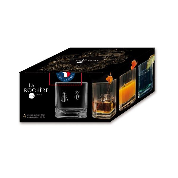 Viskija glāze 320 ml Abeille – La Rochére-image-3