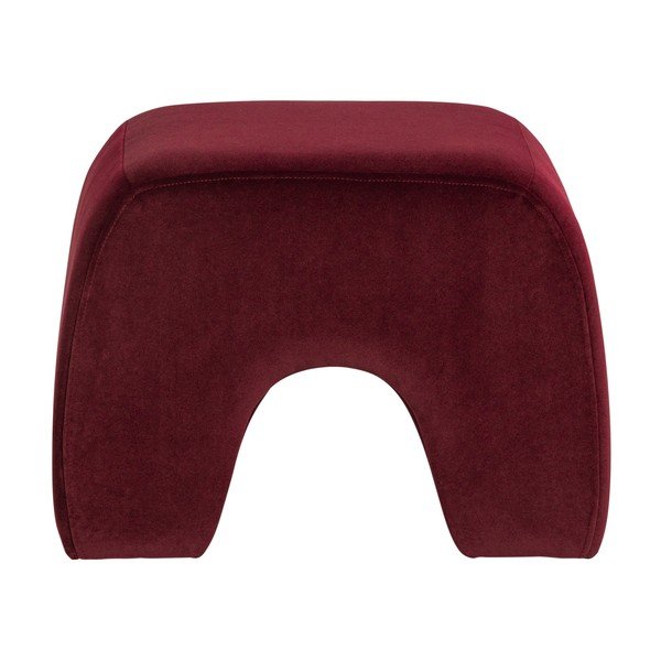 Bordo samta pufs Lucen – WOOOD