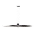 Melna piekaramā lampa ø 100 cm Makai – Kave Home