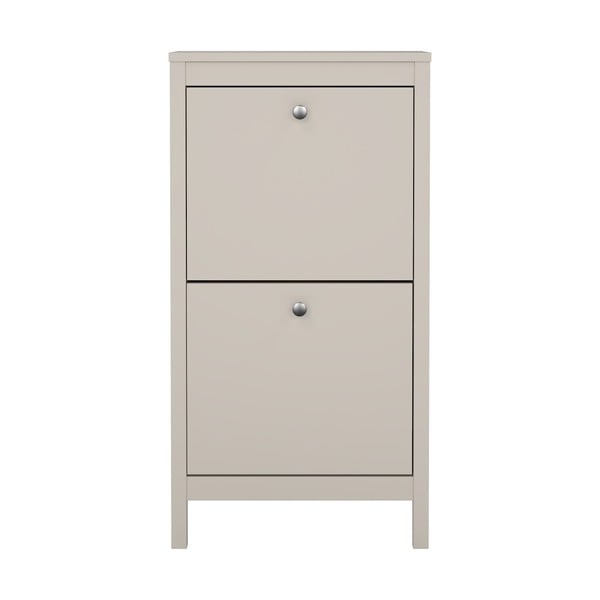 Pelēkbēšs atverams apavu plaukts Madrid – Tvilum-image-2