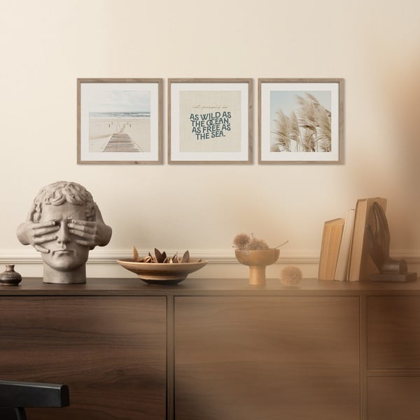 Gleznas (3 gab.) 30x40 cm Seaside – Styler-image-1