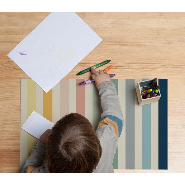 Krāsains galda paliktnis Wild Hug Stripes, 55 x 35 cm-image-1