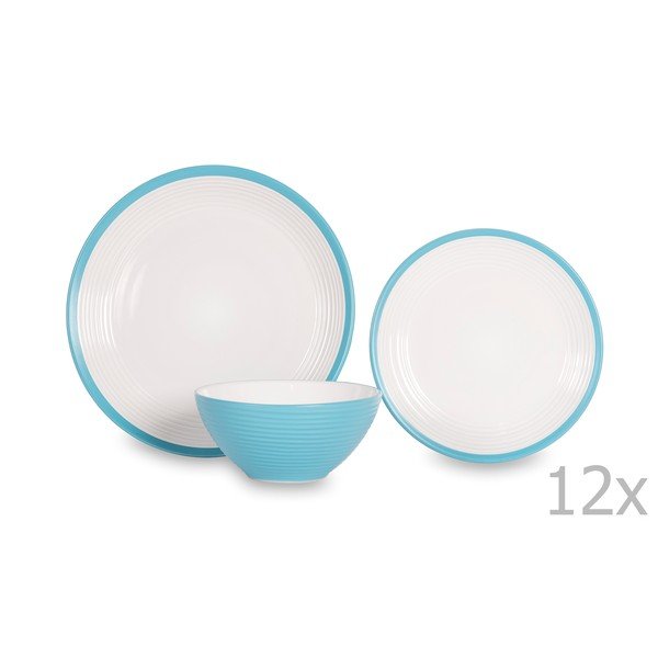 Sabichi Acapulco porcelāna trauku komplekts 12 gab.