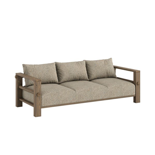 Pelēks dīvāns 225 cm Bare – Karup