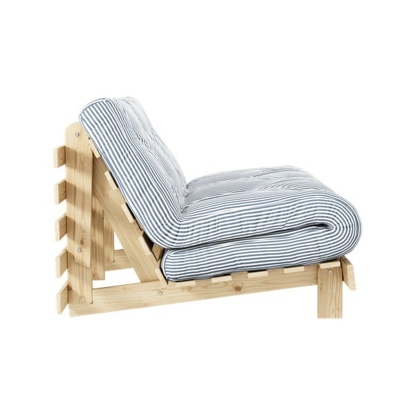 Balts/ gaiši zils dīvāns 140 cm Roots - Karup Design-image-3