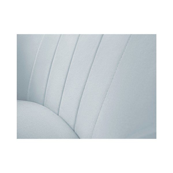 Gaiši zils samta atpūtas krēsls Mazzini Sofas Sardaigne-image-4