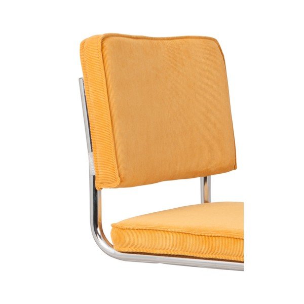 2 dzeltenu krēslu komplekts Zuiver Ridge Rib-image-3