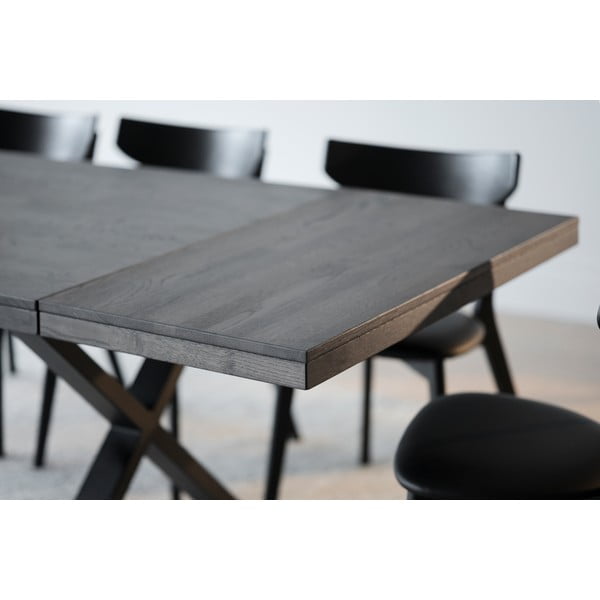 Tumši brūna ozolkoka papildu virsma Rowico Brooklyn-image-2