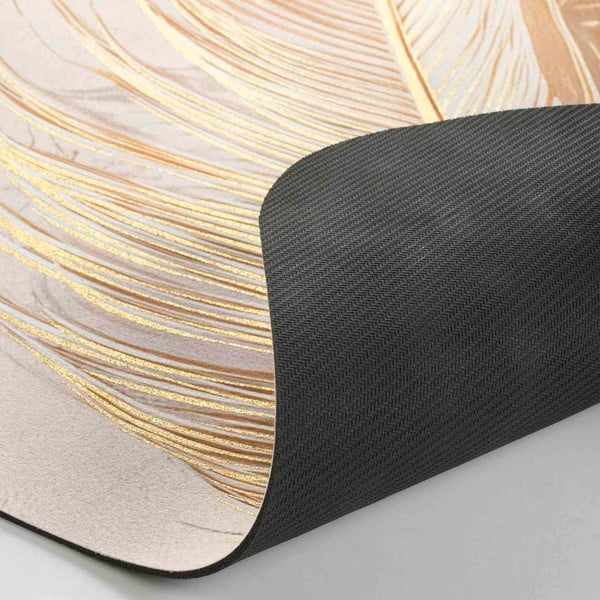 Gaiši brūns vannas istabas paklājiņš 50x120 cm Angelica – douceur d'intérieur-image-2