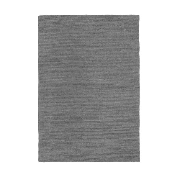 Pelēks ar rokām darināts vilnas paklājs 120x170 cm Harris Boucle – Flair Rugs