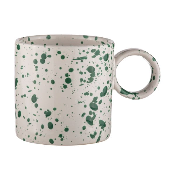 Baltas/zaļas māla krūzes (2 gab.) 450 ml Carnival – Ladelle-image-2