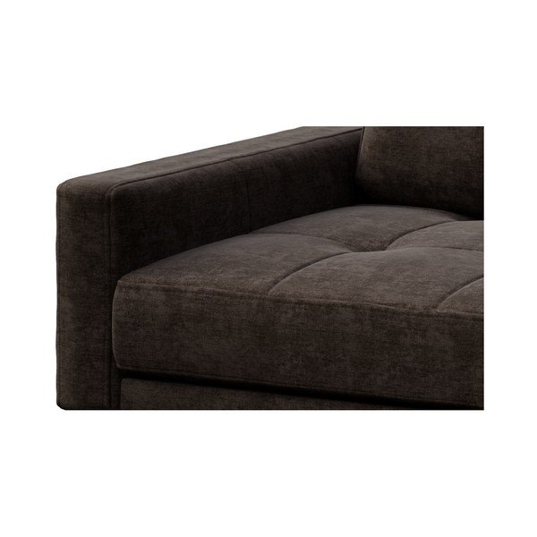 Tumši brūns krēsls MESONICA Musso Tufted-image-4