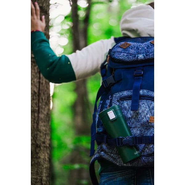 Zaļa ceļojumu termo krūze Vialli Design Fuori, 400 ml-image-4