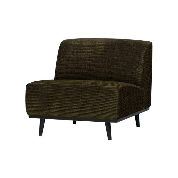 Tumši zaļš velveta atpūtas krēsls BePureHome Statement-image-1