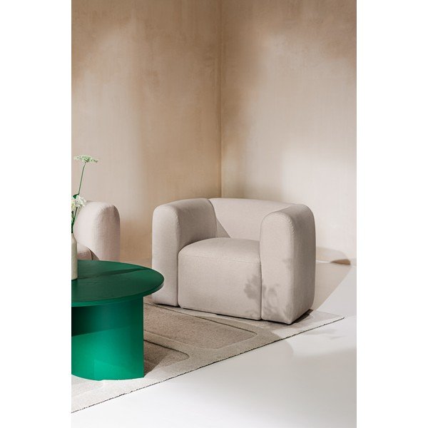 Bēšs atpūtas krēsls Flom – noo.ma-image-1