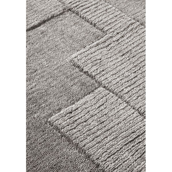 Pelēks ar rokām darināts vilnas paklājs 160x230 cm Wilhelmine – Villeroy&Boch-image-4