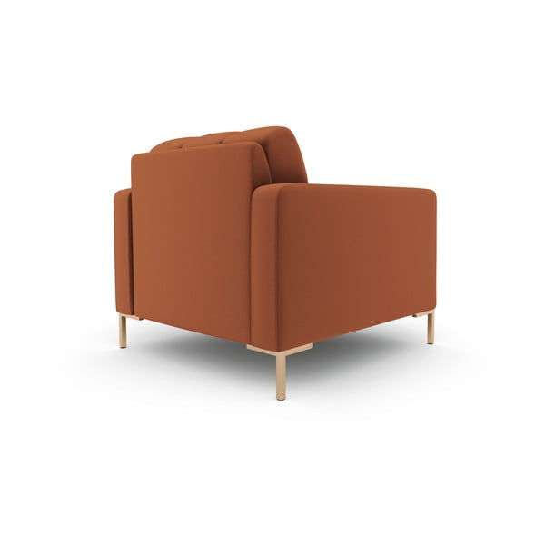 Ķieģeļu sarkans atpūtas krēsls Bali – Cosmopolitan Design-image-4