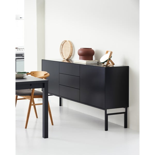 Melna zemā kumode 180x89 cm Edge by Hammel – Hammel Furniture-image-1